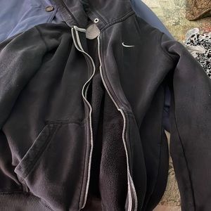 Womens Vintage nike zip up hoodie